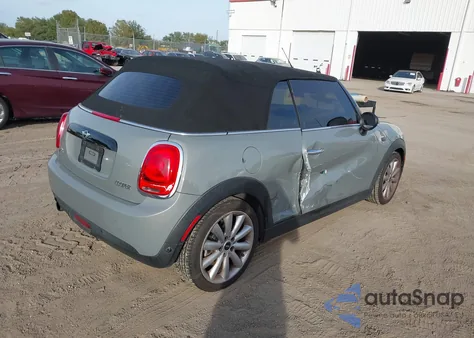 2017 Mini Convertible Cooper z USA, uszkodzony, nr VIN WMWWG5C31H3C99582